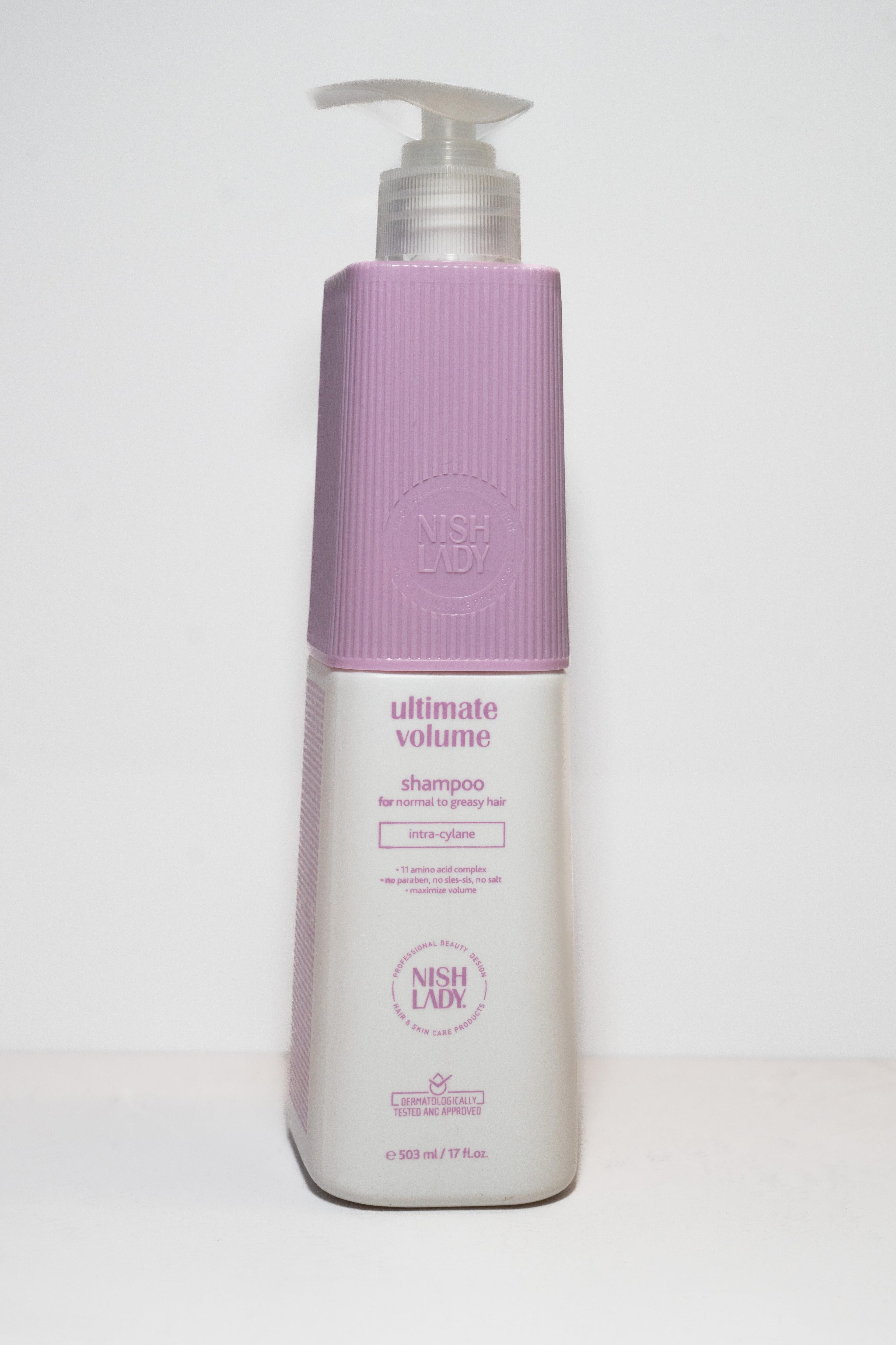 Sampon pentru par - NISH LADY - Ultimate Volume - 503 ml