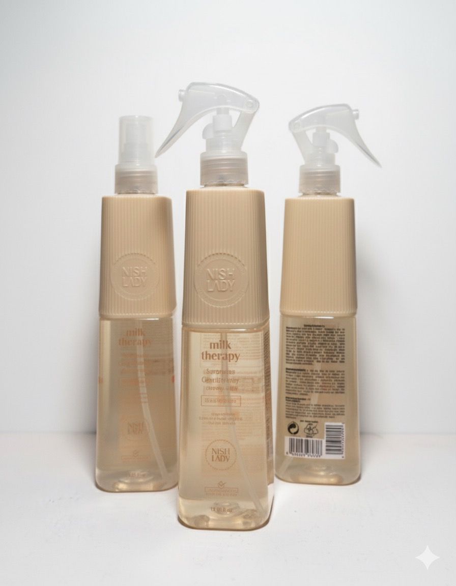 Balsam bifazic - NISH LADY - Milk Therapy 386 ml