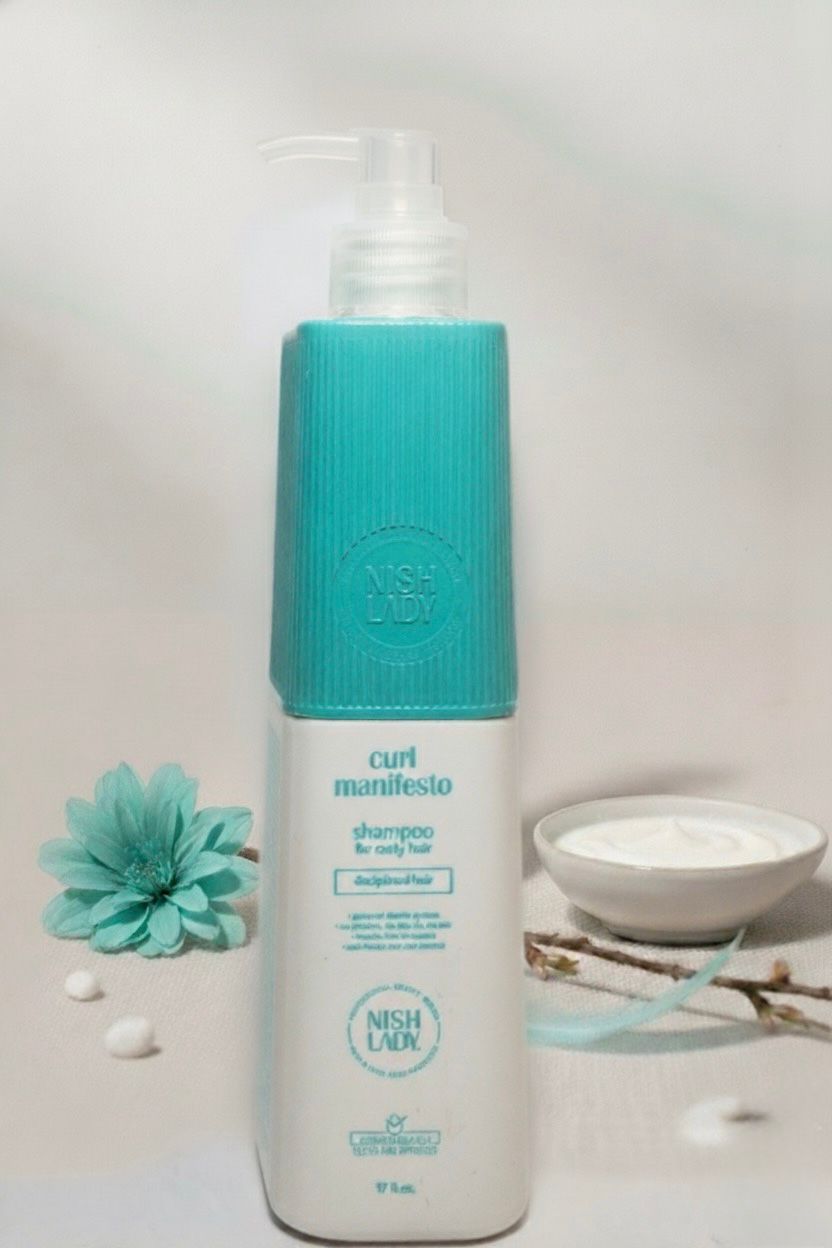 Sampon pentru par - NISH LADY - Curl Manifesto - 947 ml