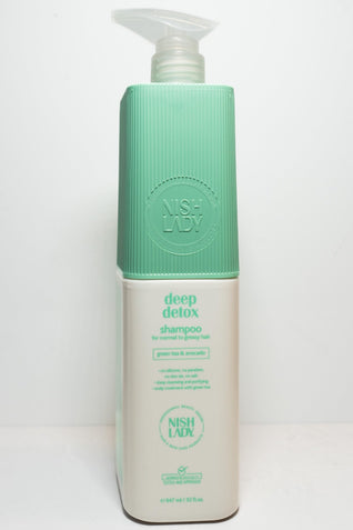 Șampon de Păr NISH LADY Deep Detox – 947 ml