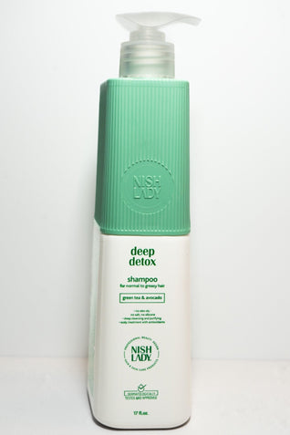 Șampon Detoxifiant pentru Păr Gras NISH LADY Deep Detox – 503 ml