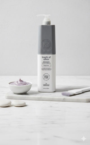 Șampon pentru păr blond NISH LADY – Touch of Silver – 947 ml